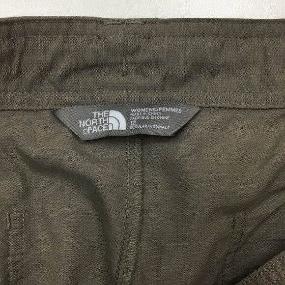 THE NORTH FACE Brown/Stone Drawstring Waist Adjustable Hem Activewear Shorts - Picture 2 of 14